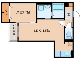 アレグリア藤井寺の物件間取画像